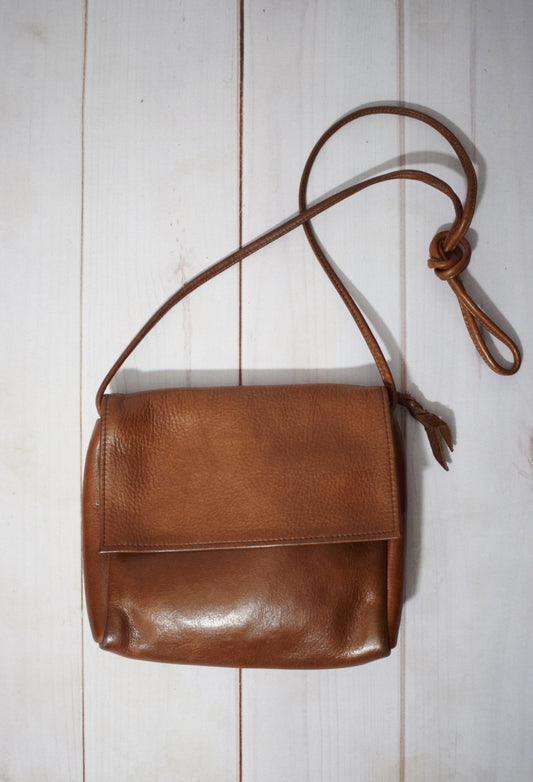 Vintage Leather Satchel Purse