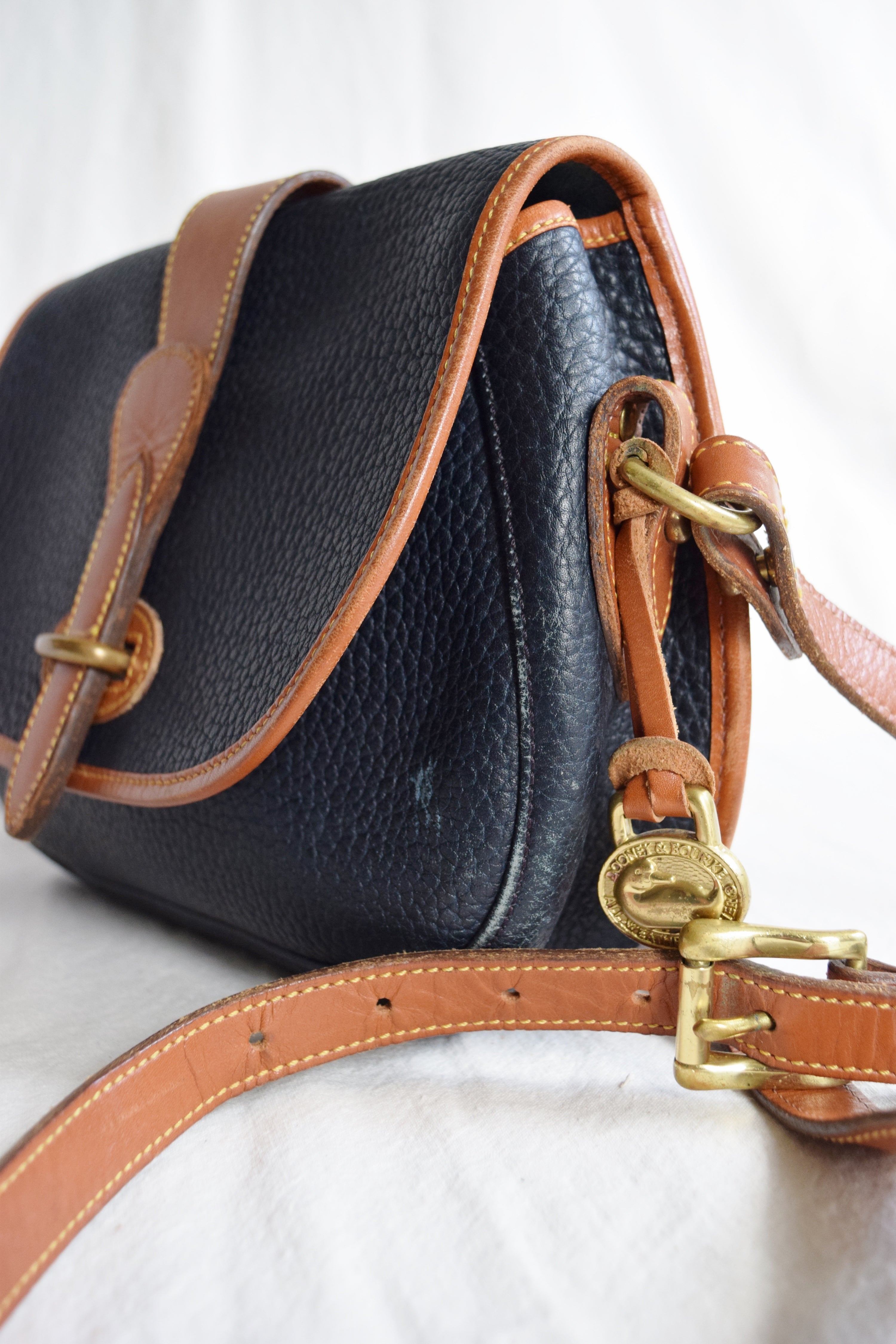 Dooney and bourke navy crossbody sale