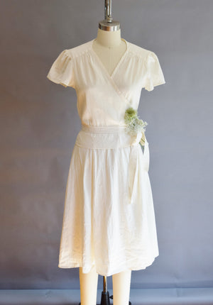 Classic Silk Wrap Dress