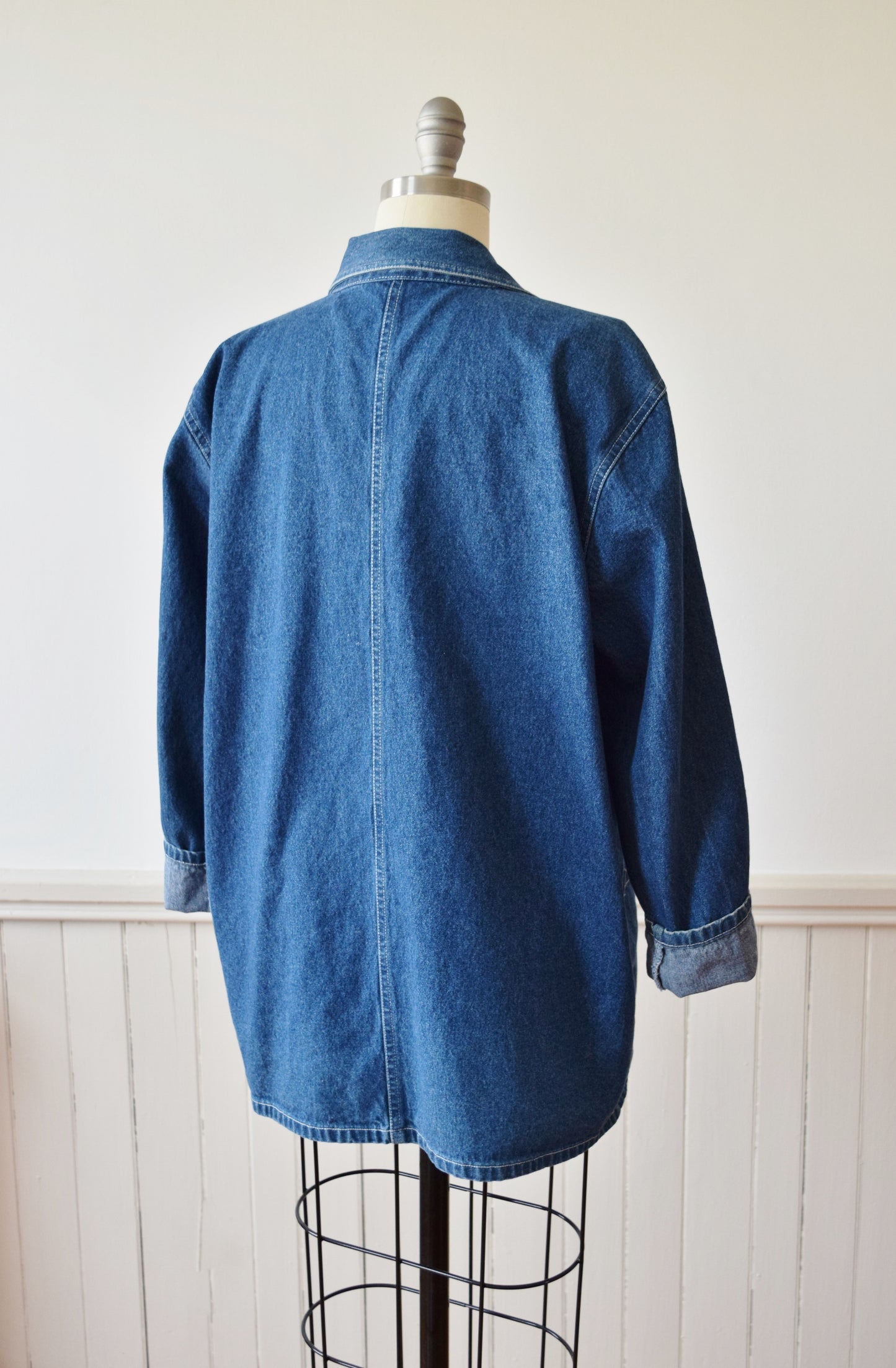 Vintage Denim Chore Coat | M