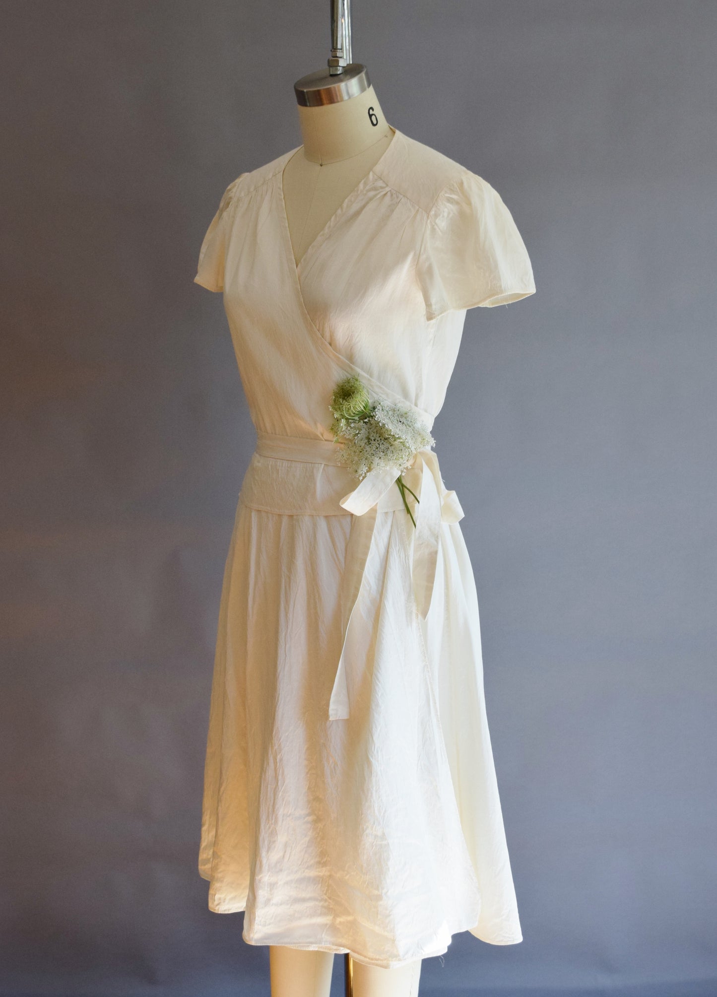 Classic Silk Wrap Dress