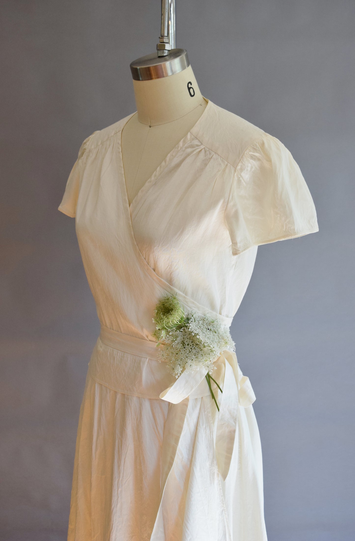 Classic Silk Wrap Dress