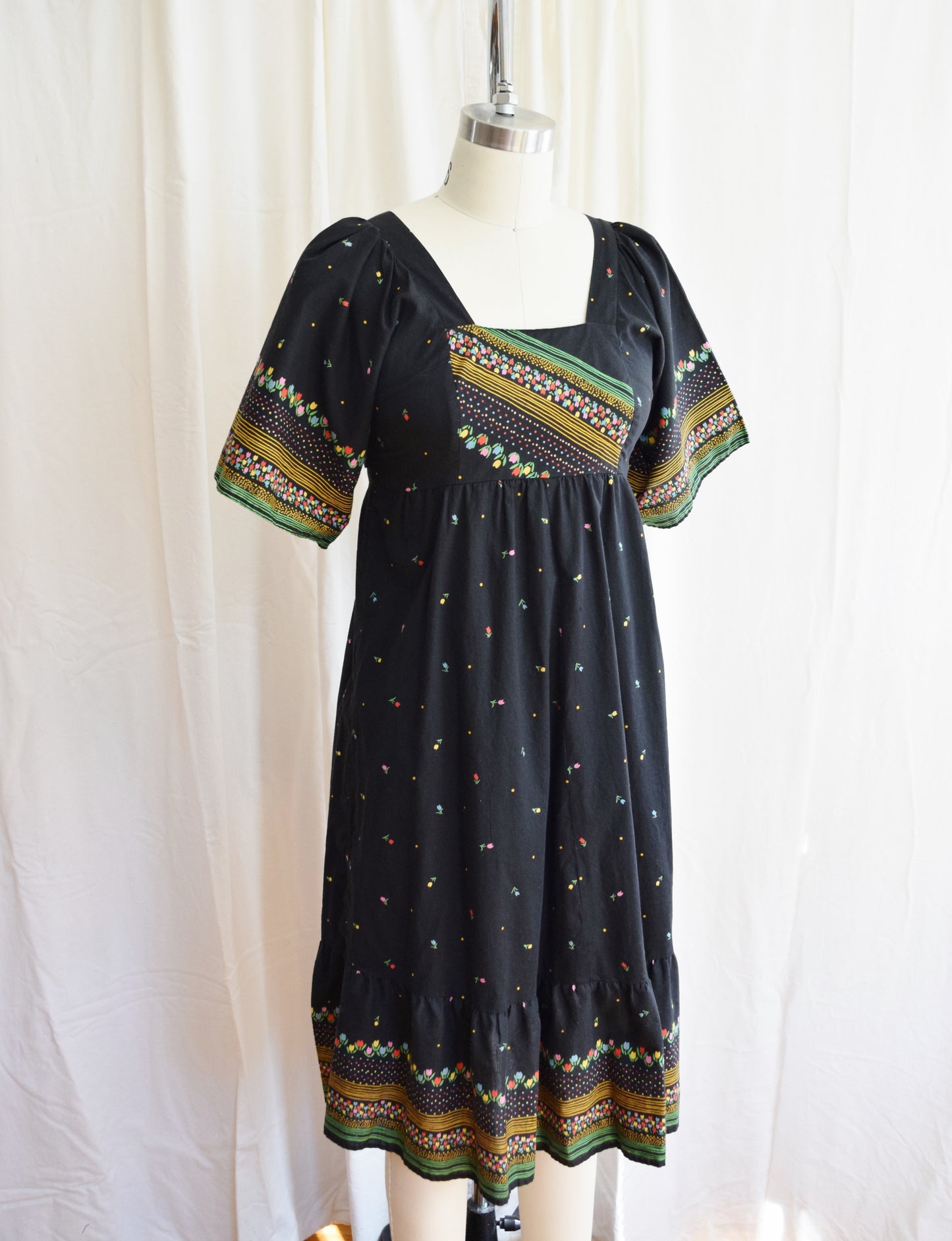 1970s Tulip Print Dress by Mindy Malone