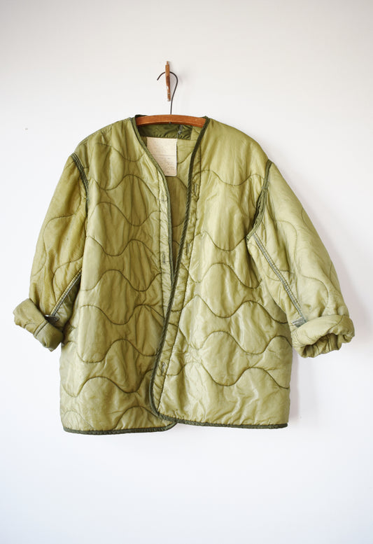 Vintage Military Liner Jacket | 1980s-90s| S/M/L | 3