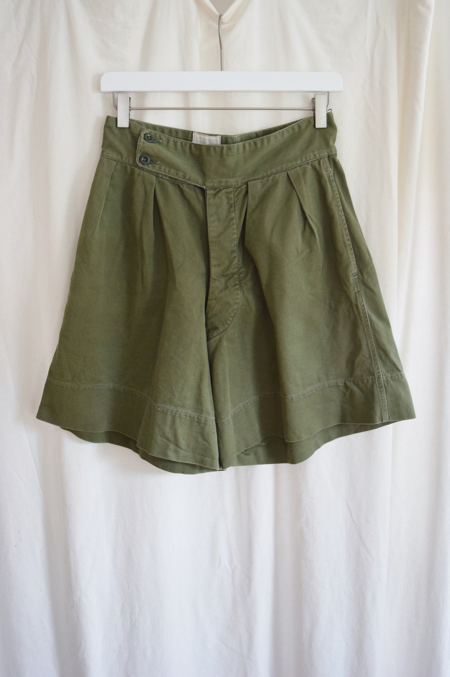 Vintage Mid-Century Ghurka Style Military Issue Shorts