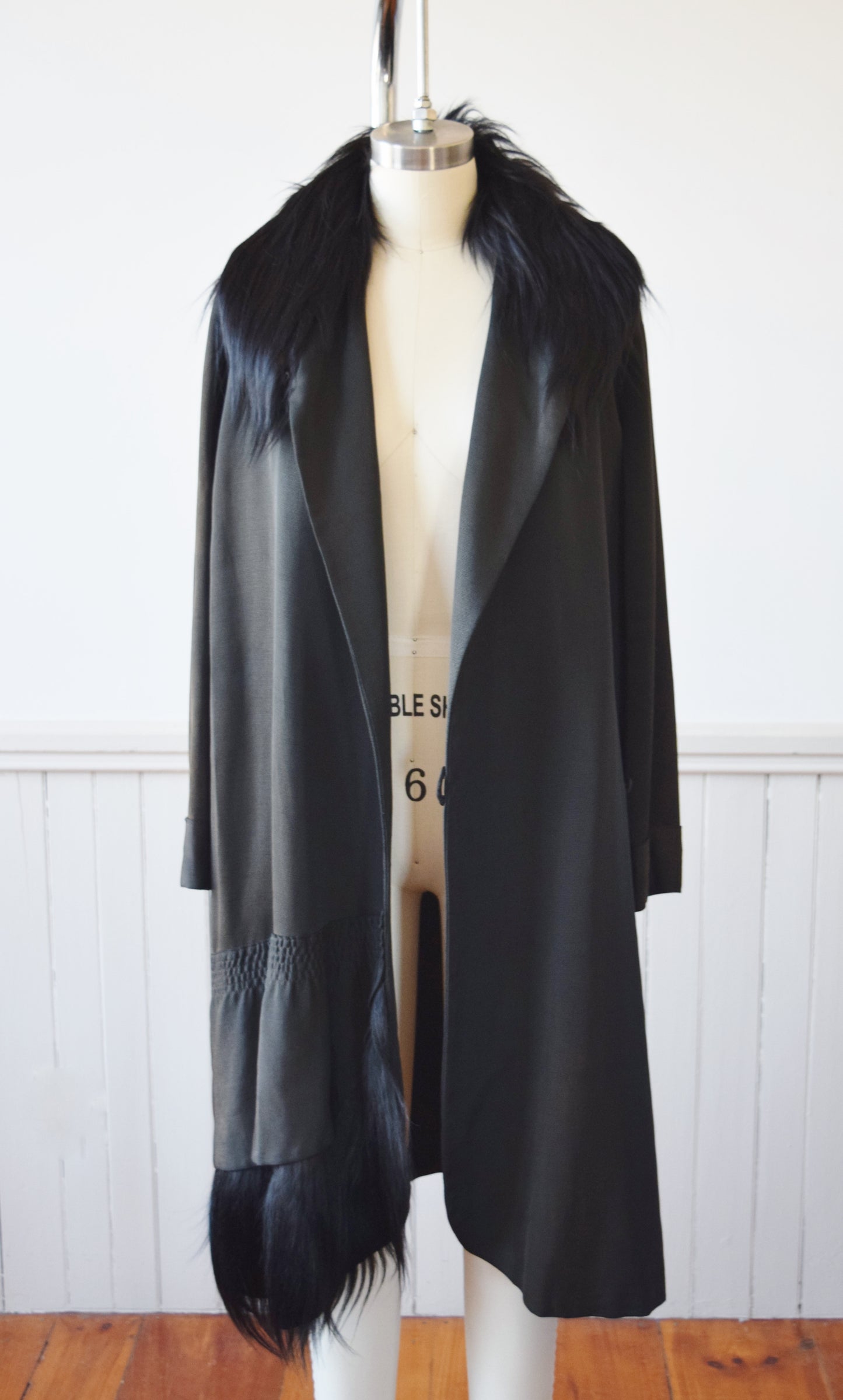 1920s Fur Trimmed Coat | S