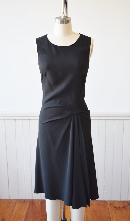 Little Black Prada Dress | 1990s | S/M
