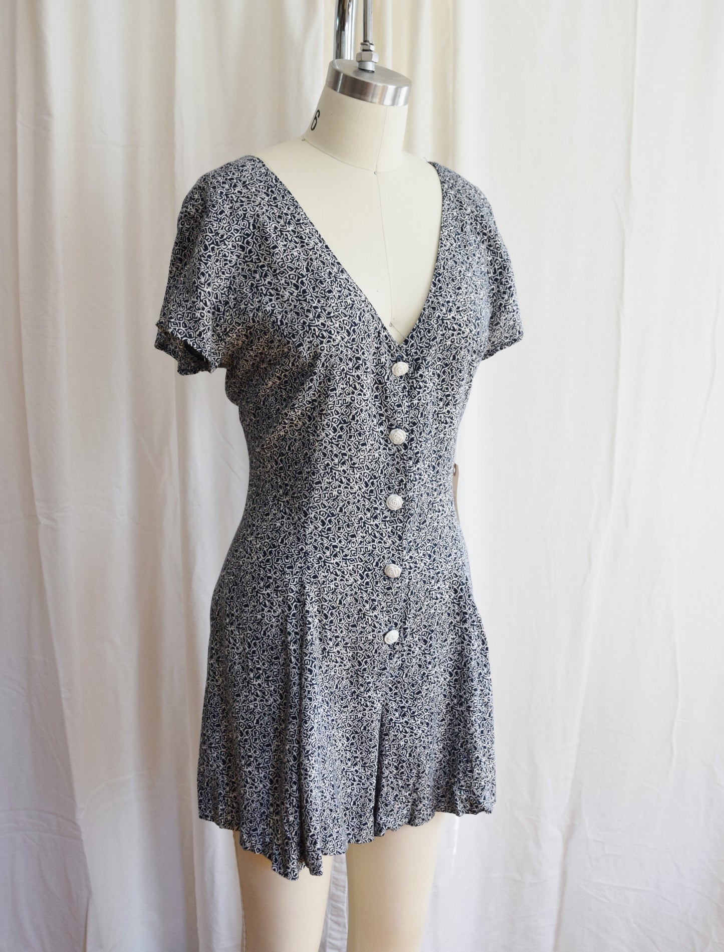 1980s Playsuit / Romper by Young Edwardian