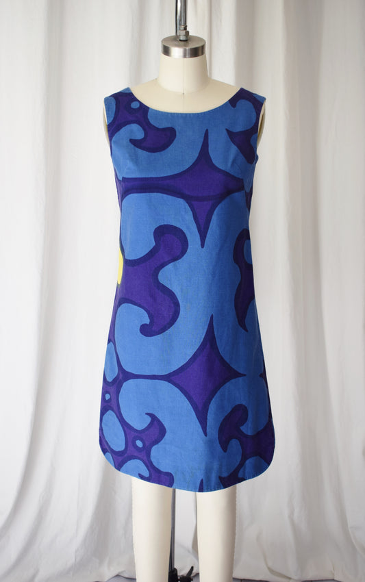 1960s Marimekko Mini Dress | Keidas Print | S