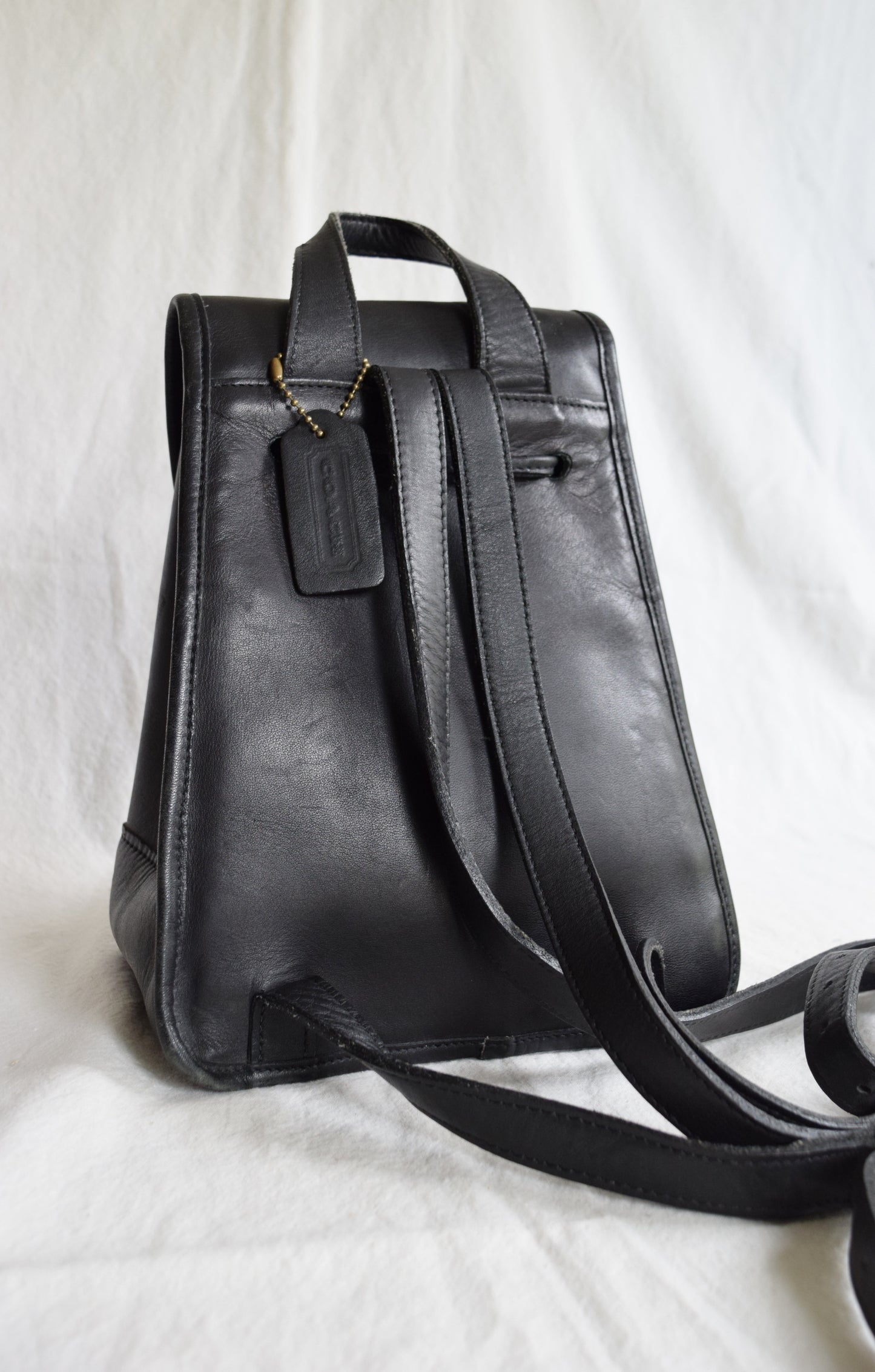 1990s Coach Mini Backpack in Black | Style 9960