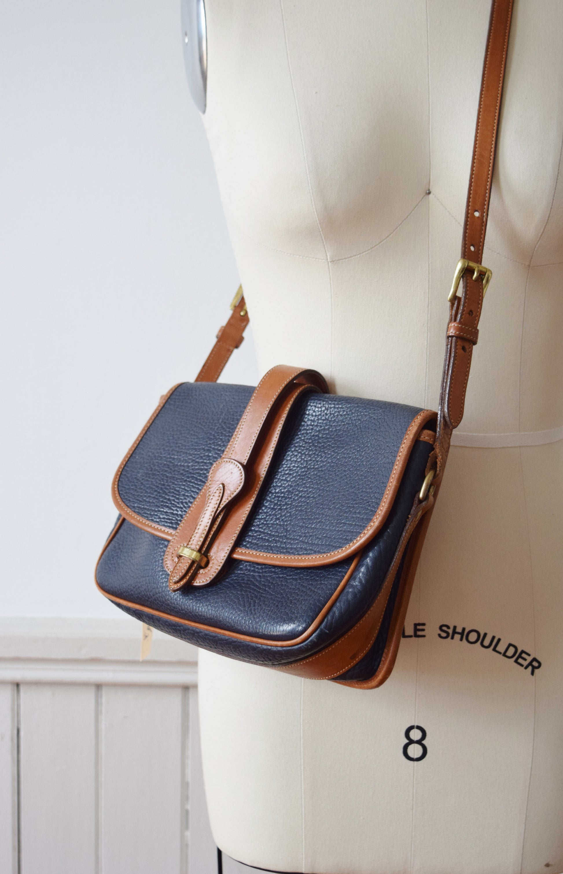 Dooney Bourke All Weather Leather Brown Sling Bag