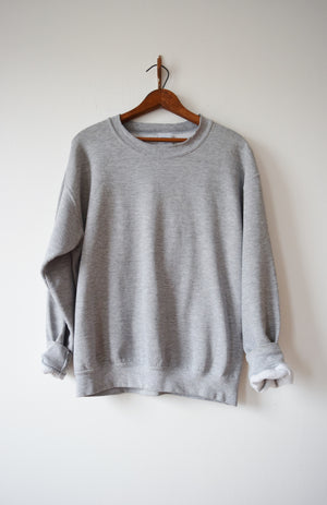 Heather Grey Crewneck | M/L