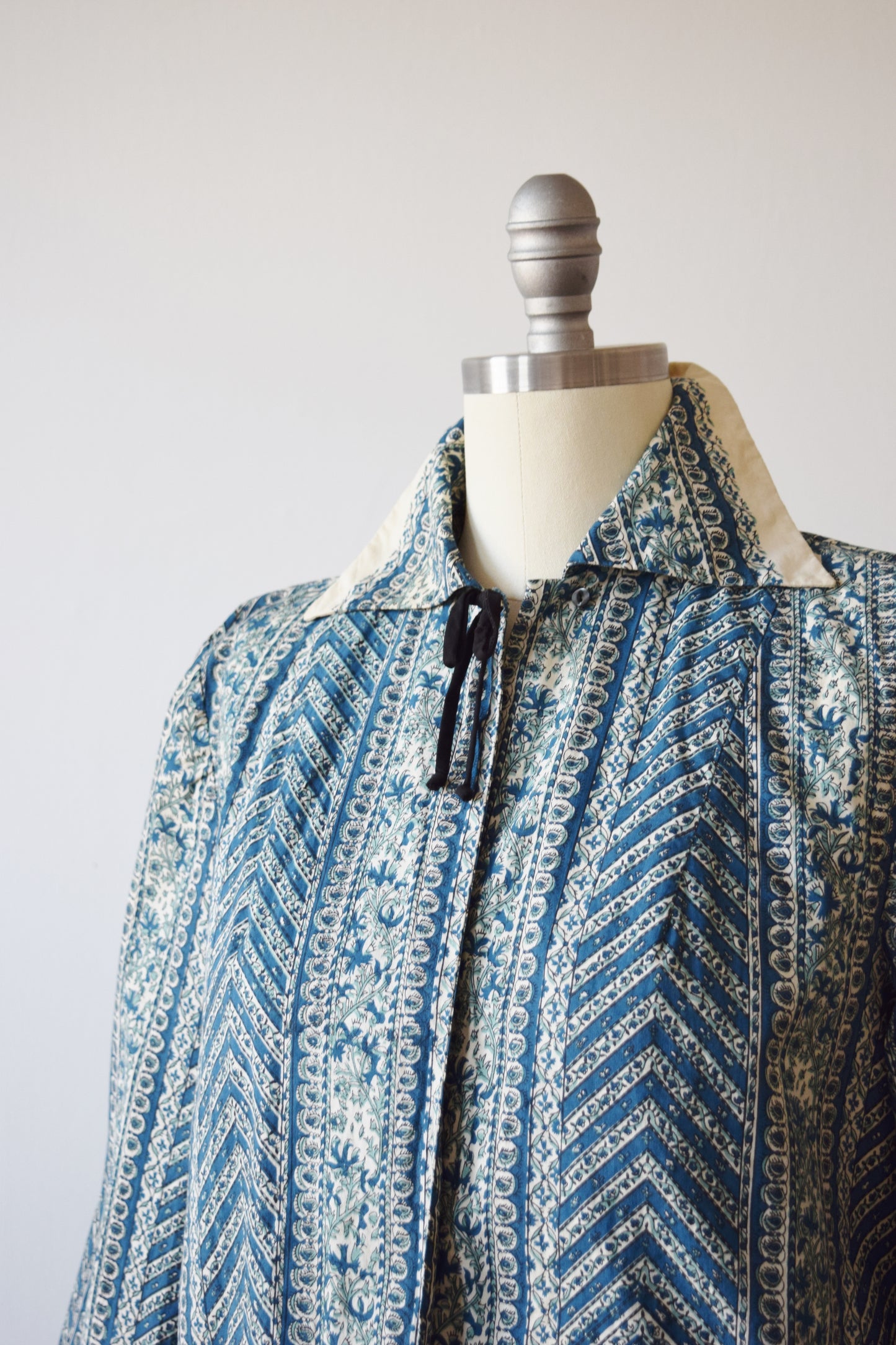 1940s Block Print Smock Jacket | M/L