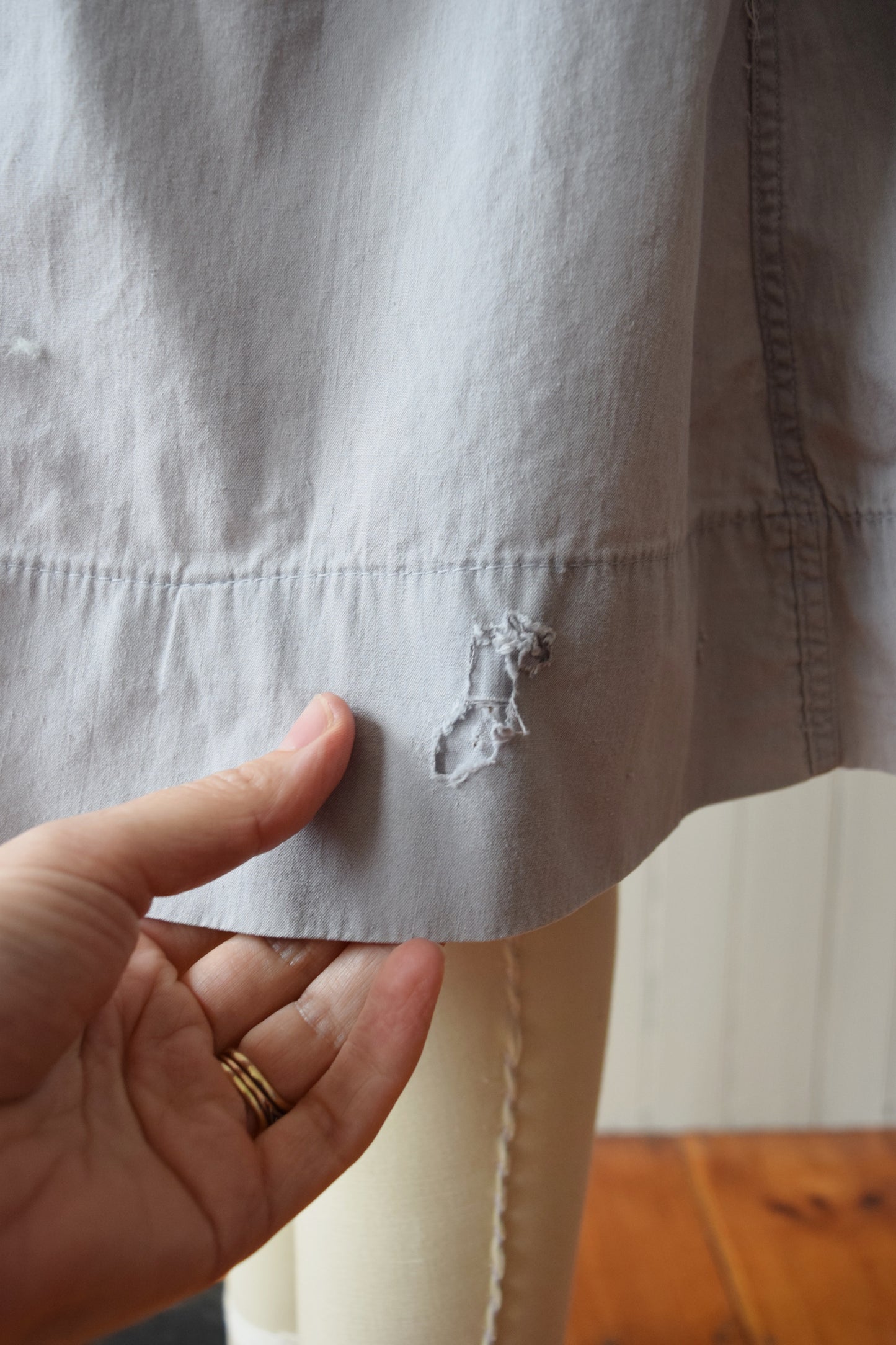 1920s Domestic Worker’s Lavender Smock Dress