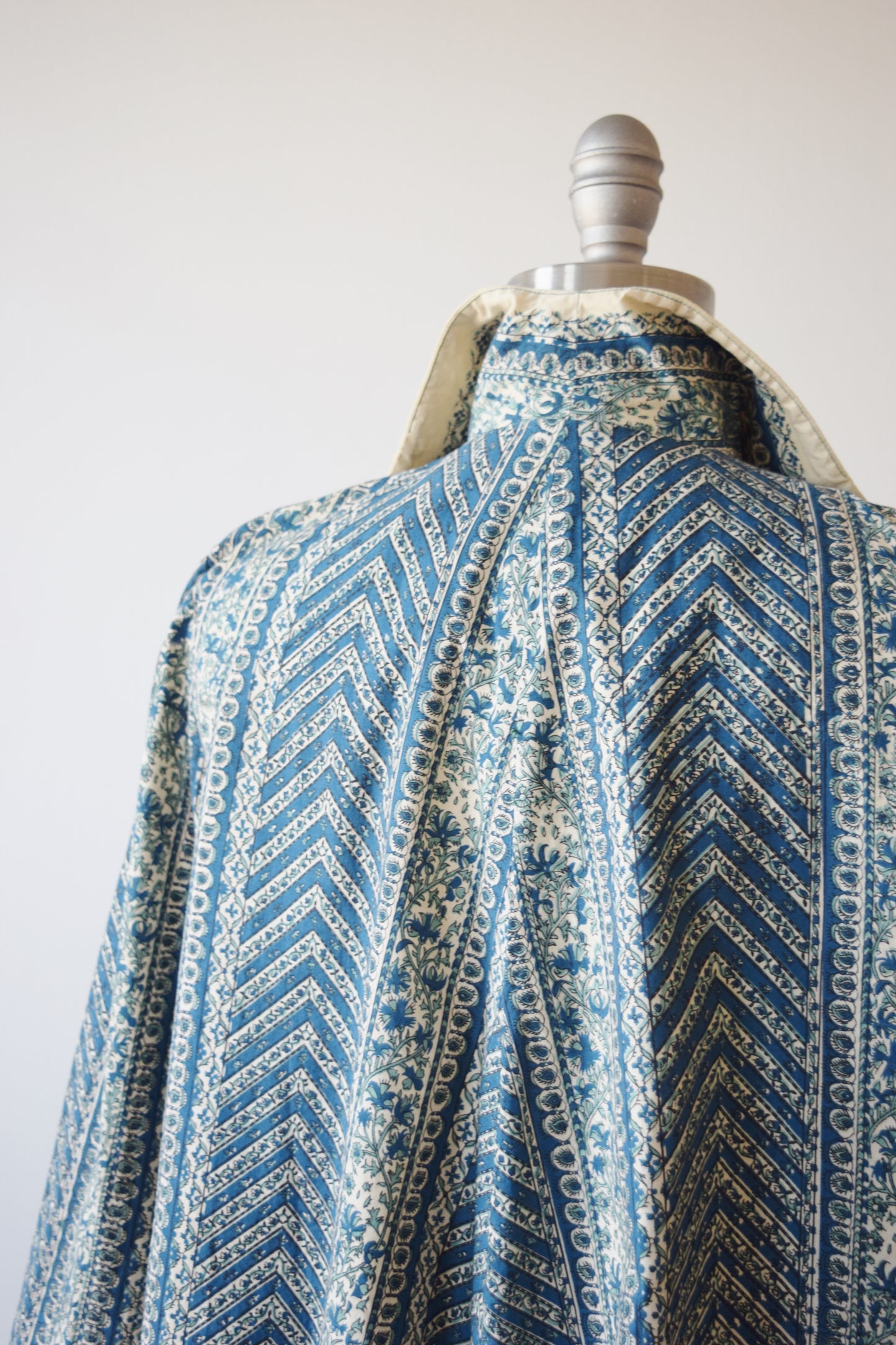 1940s Block Print Smock Jacket | M/L