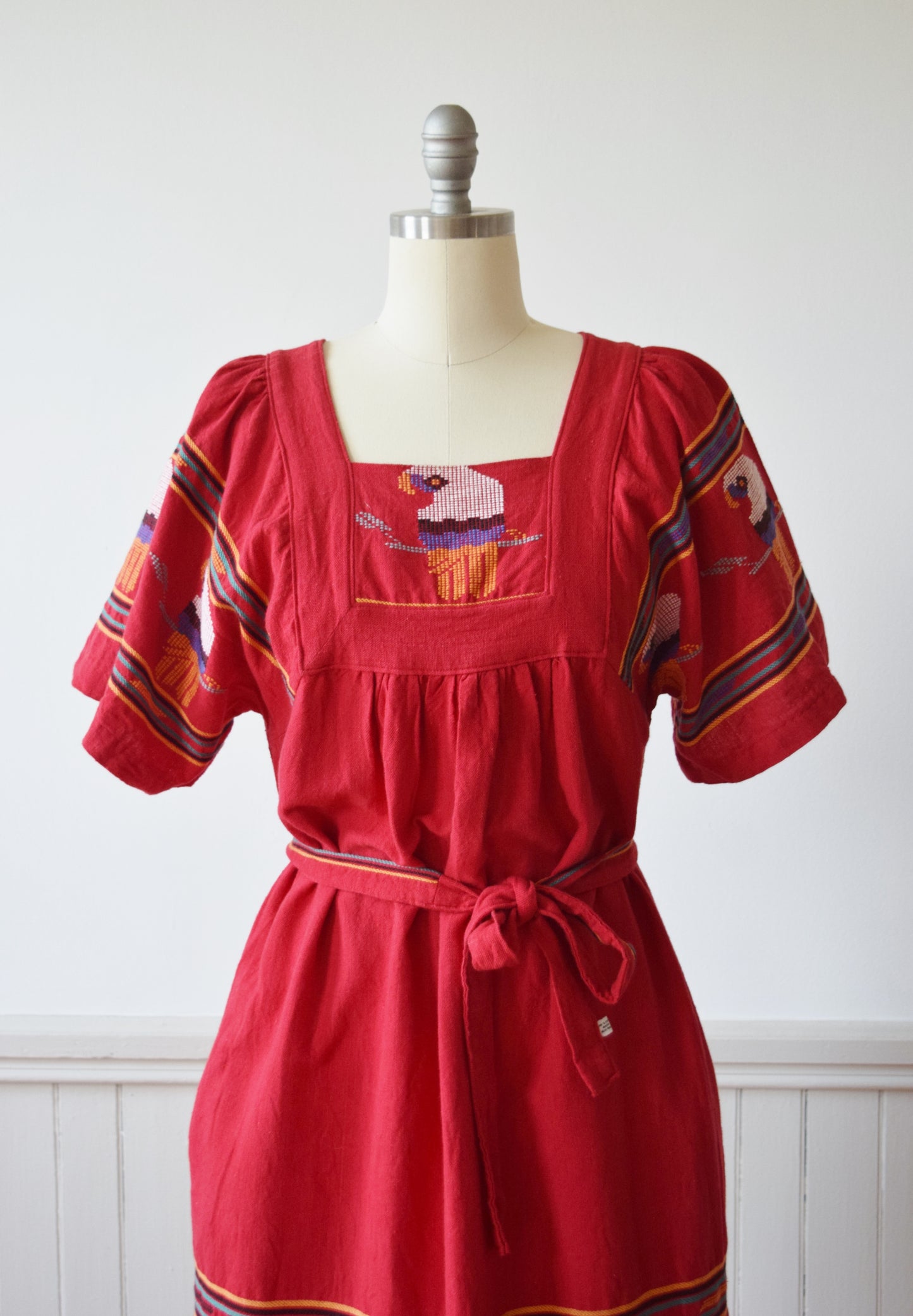Guatemalan Market Dress | 1970s | S/M