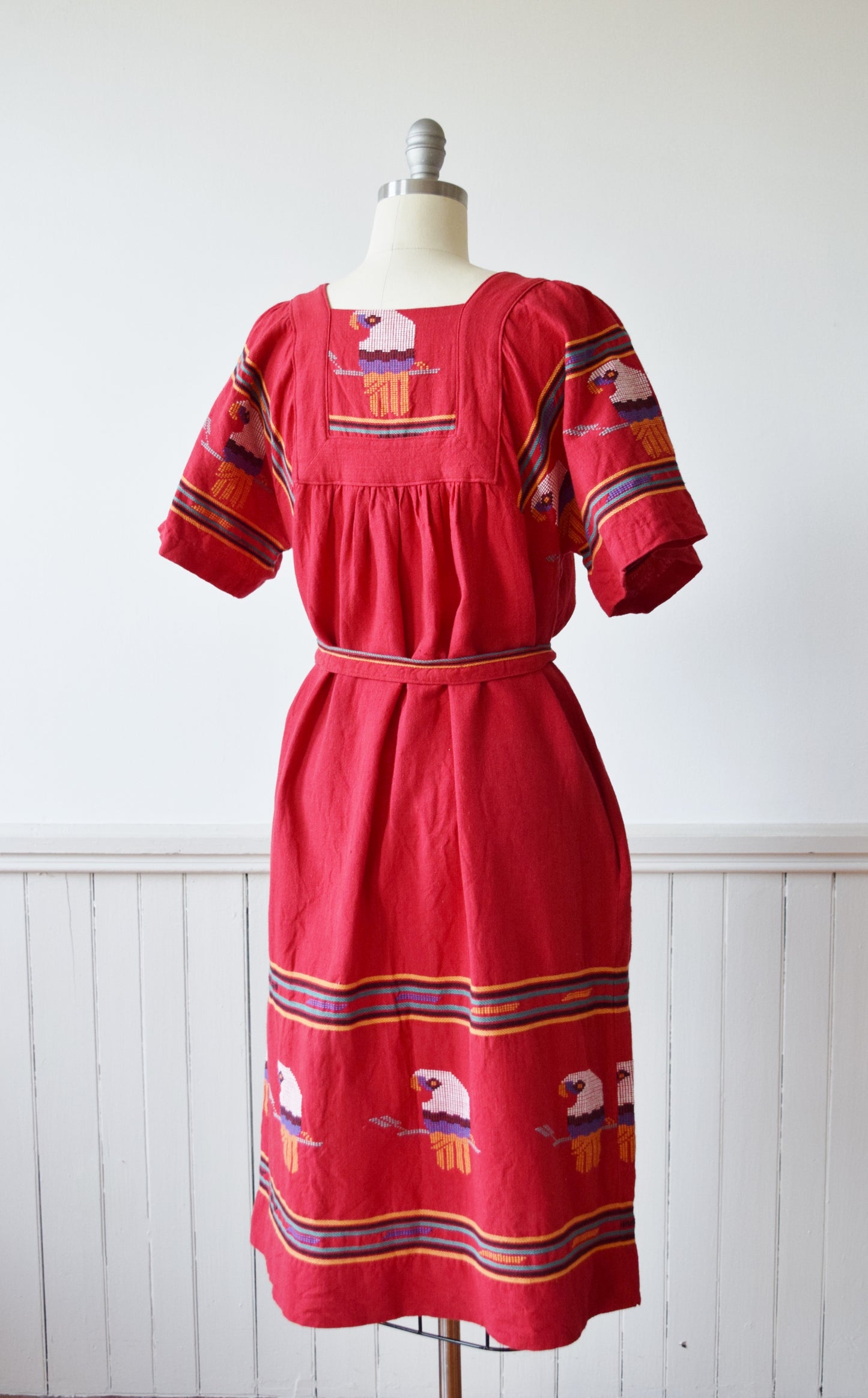 Guatemalan Market Dress | 1970s | S/M