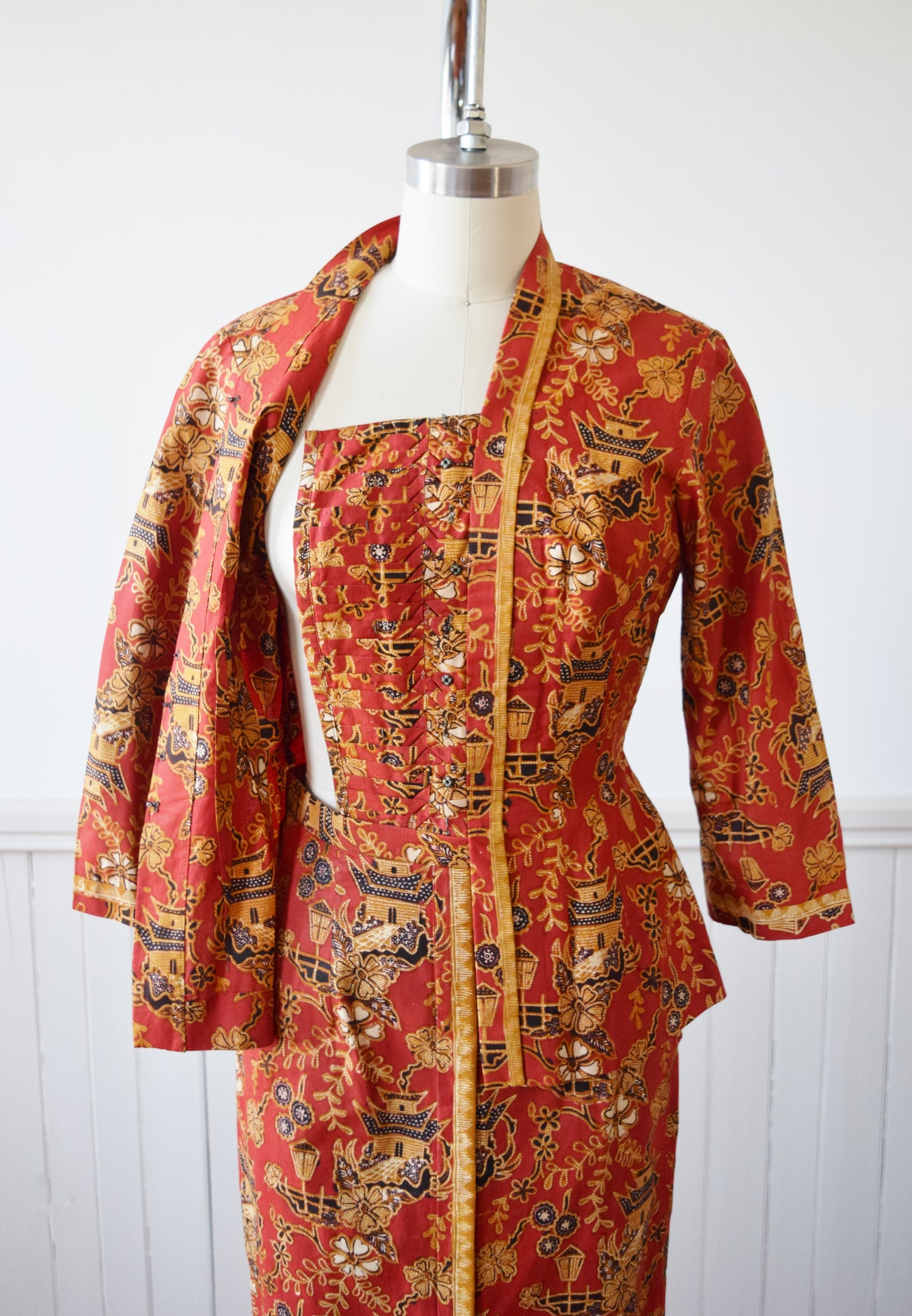 Batik Kebaya | Javanese Traditional Dress Set | XS/S