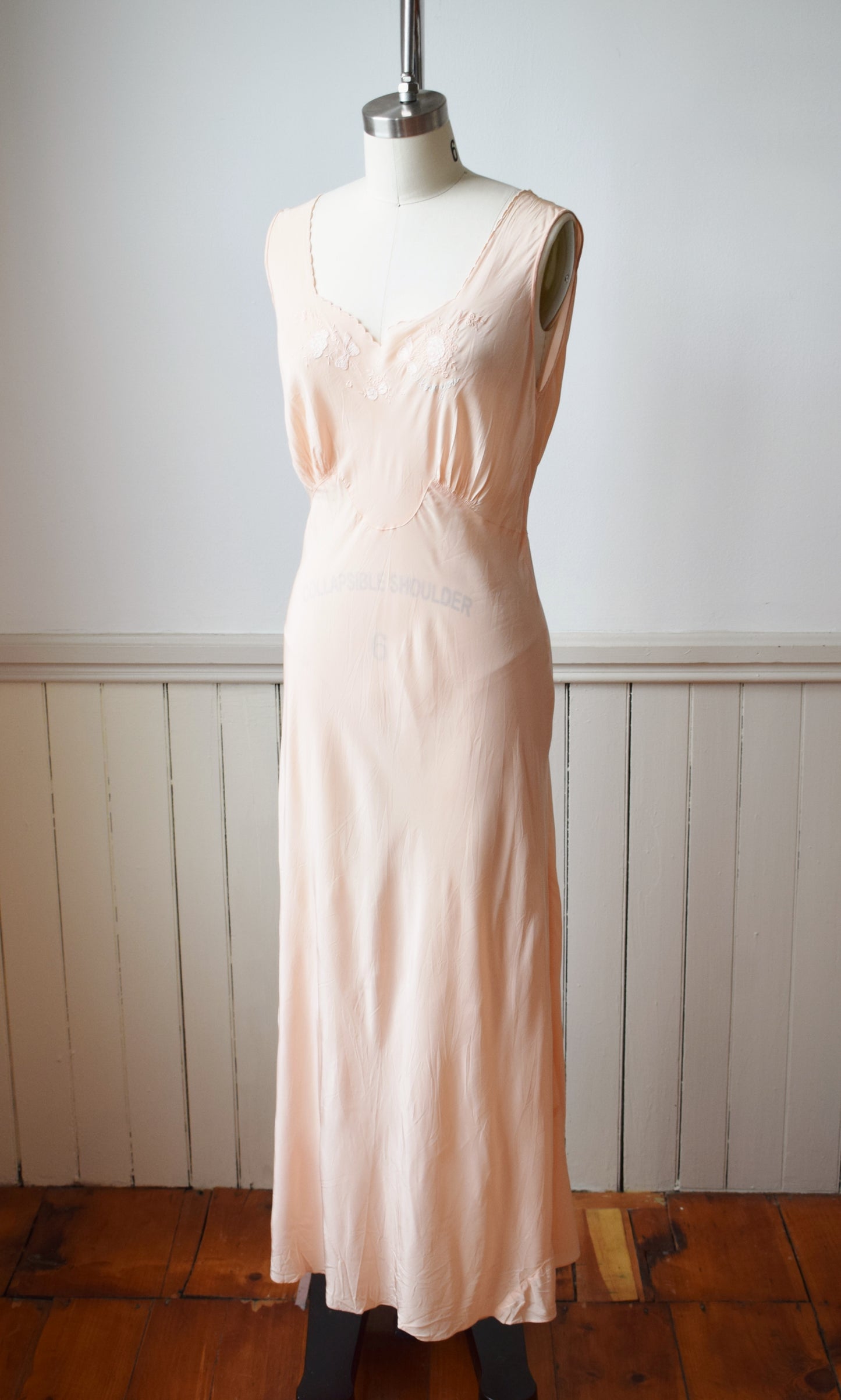 1940s "I Love You" Nightgown Dress | S/M