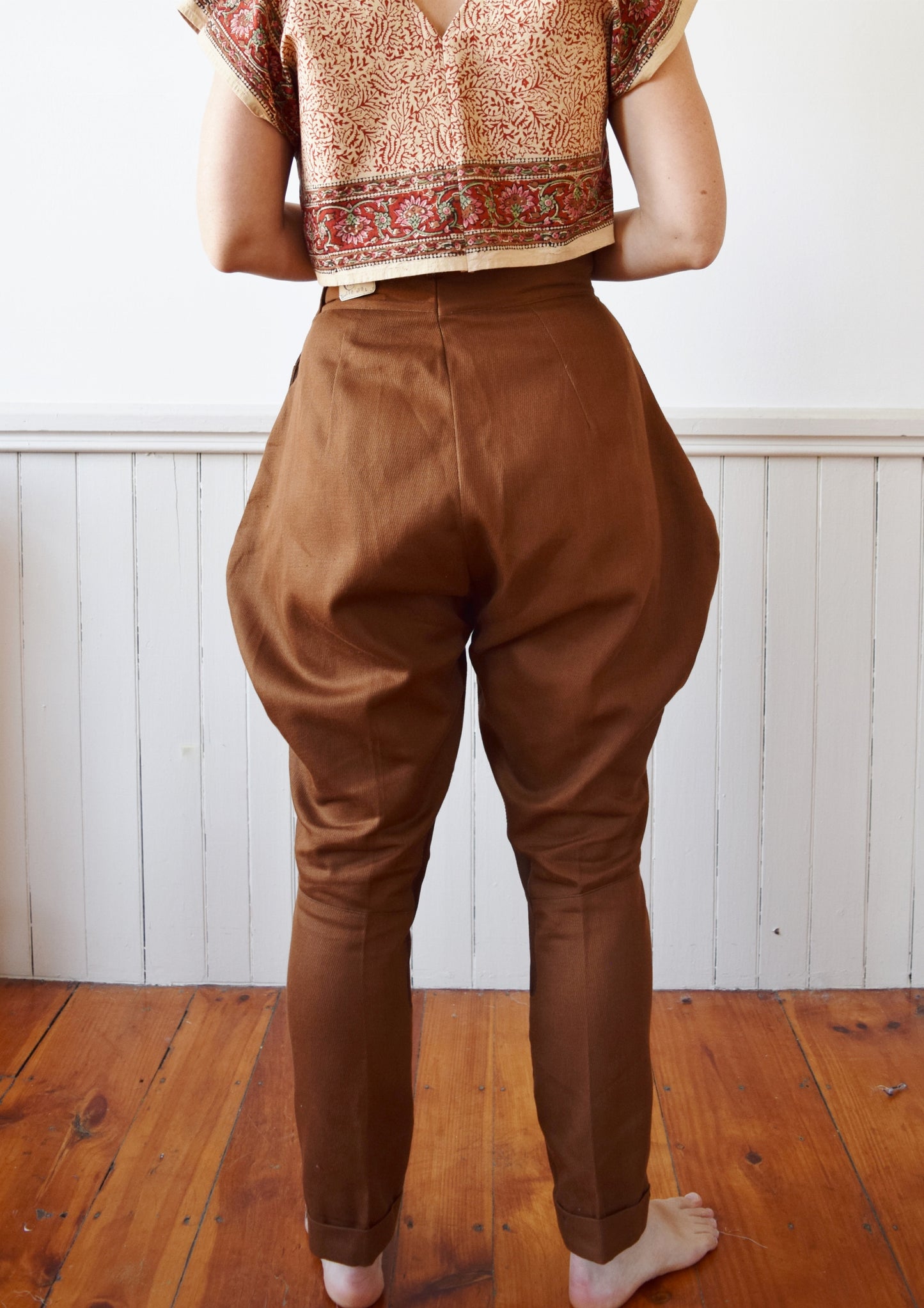 1940s Jodhpur Style Riding Breeches by Champ | 30" W