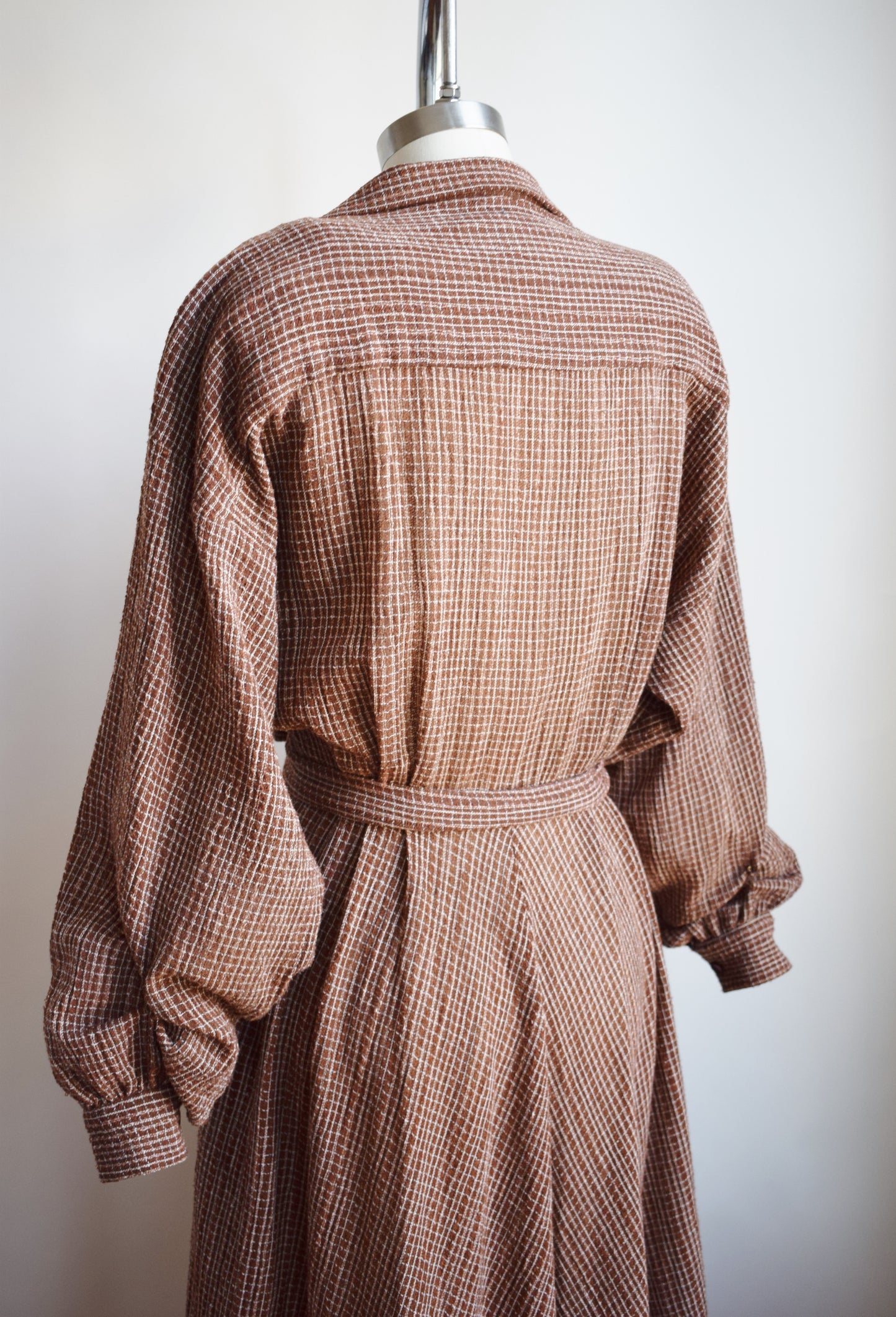 Vintage Norma Kamali Bishop Sleeve Dress | XS