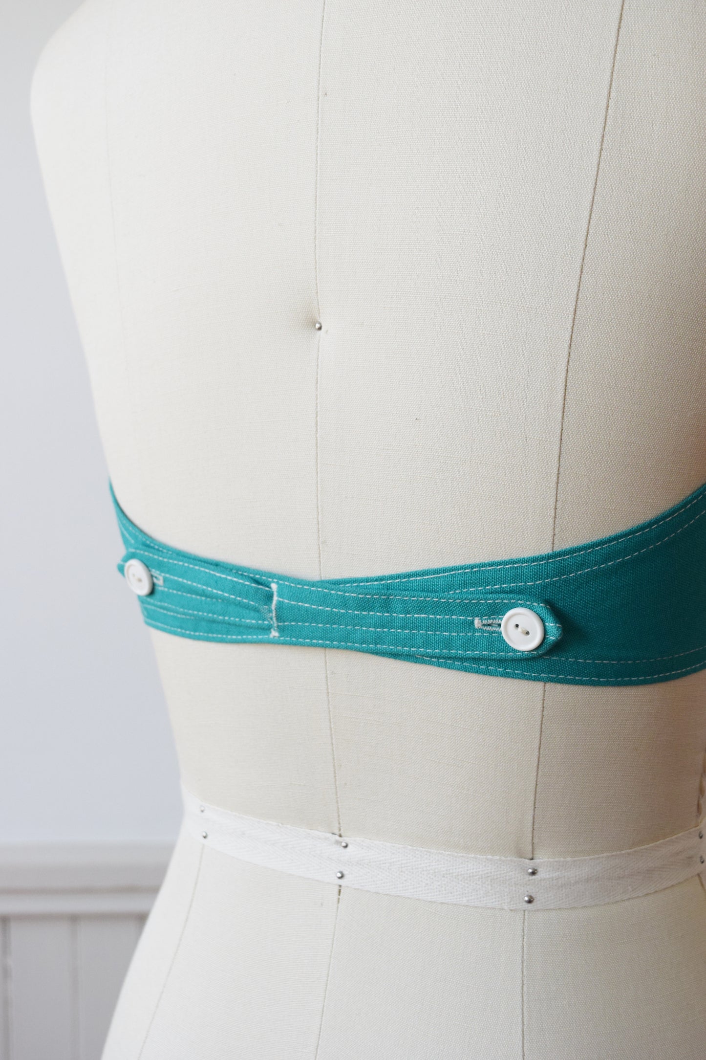 Vintage Cotton Sun Top | 1950s | XS/S