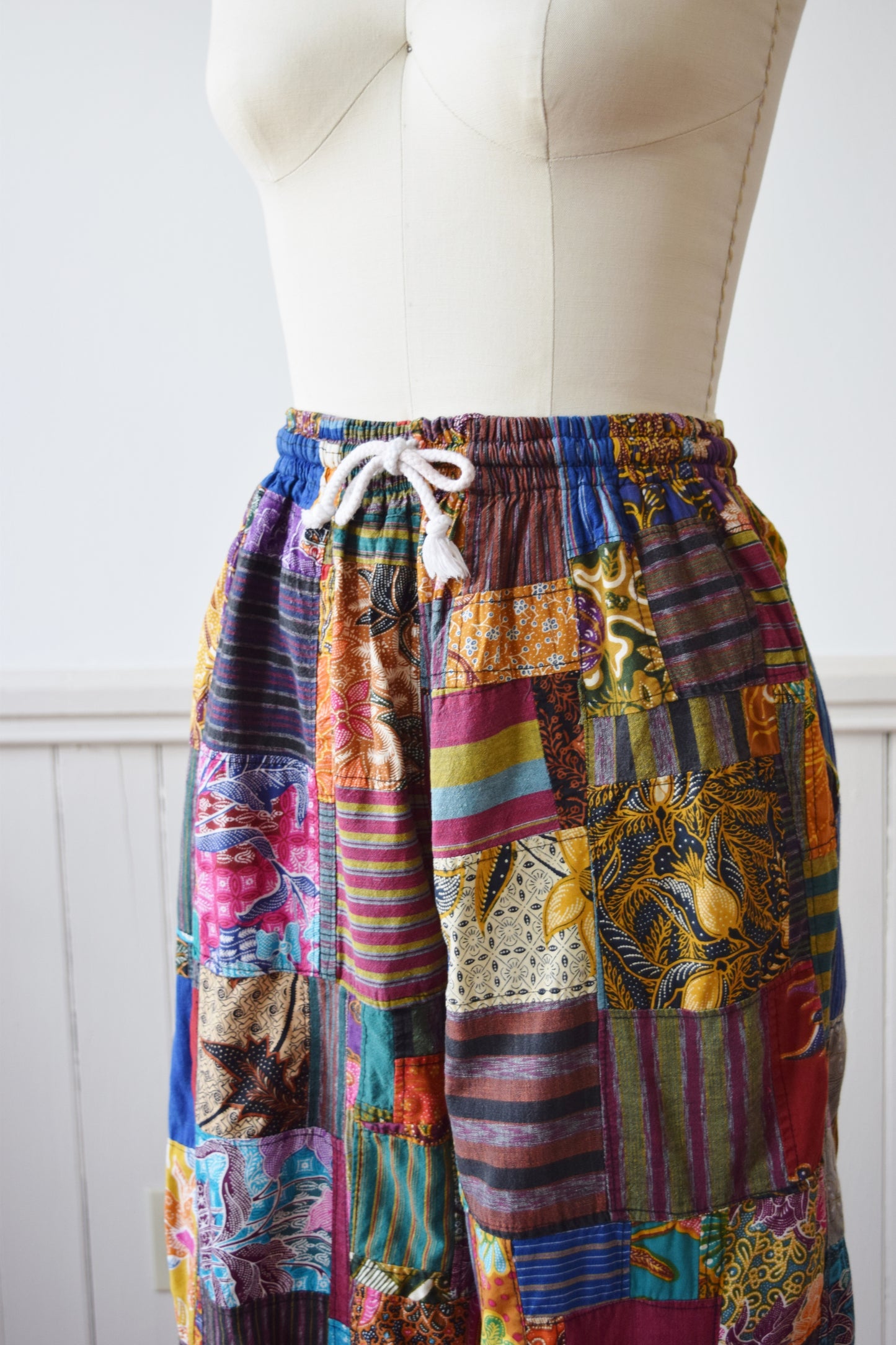 Thai One On Patchwork Pants | 1990s | M