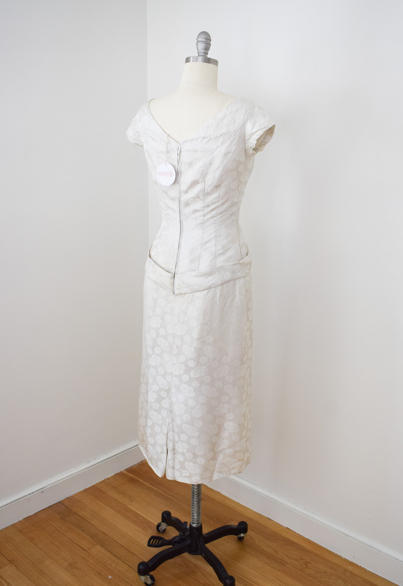 1950s/1960s Silk Dress by Adele Simpson | S/M