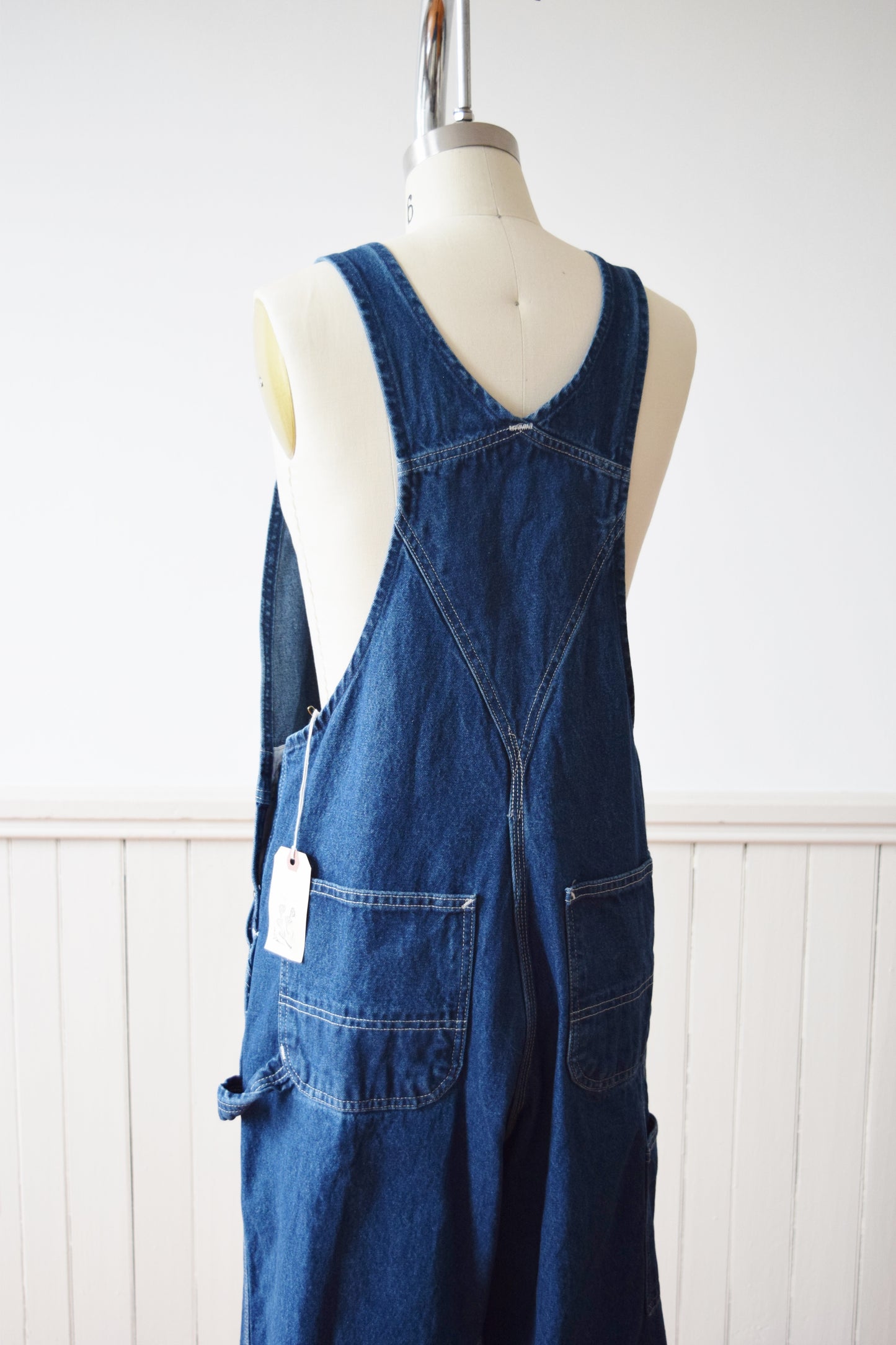 Vintage Carhartt Dark Wash Denim Overalls | S-S/M