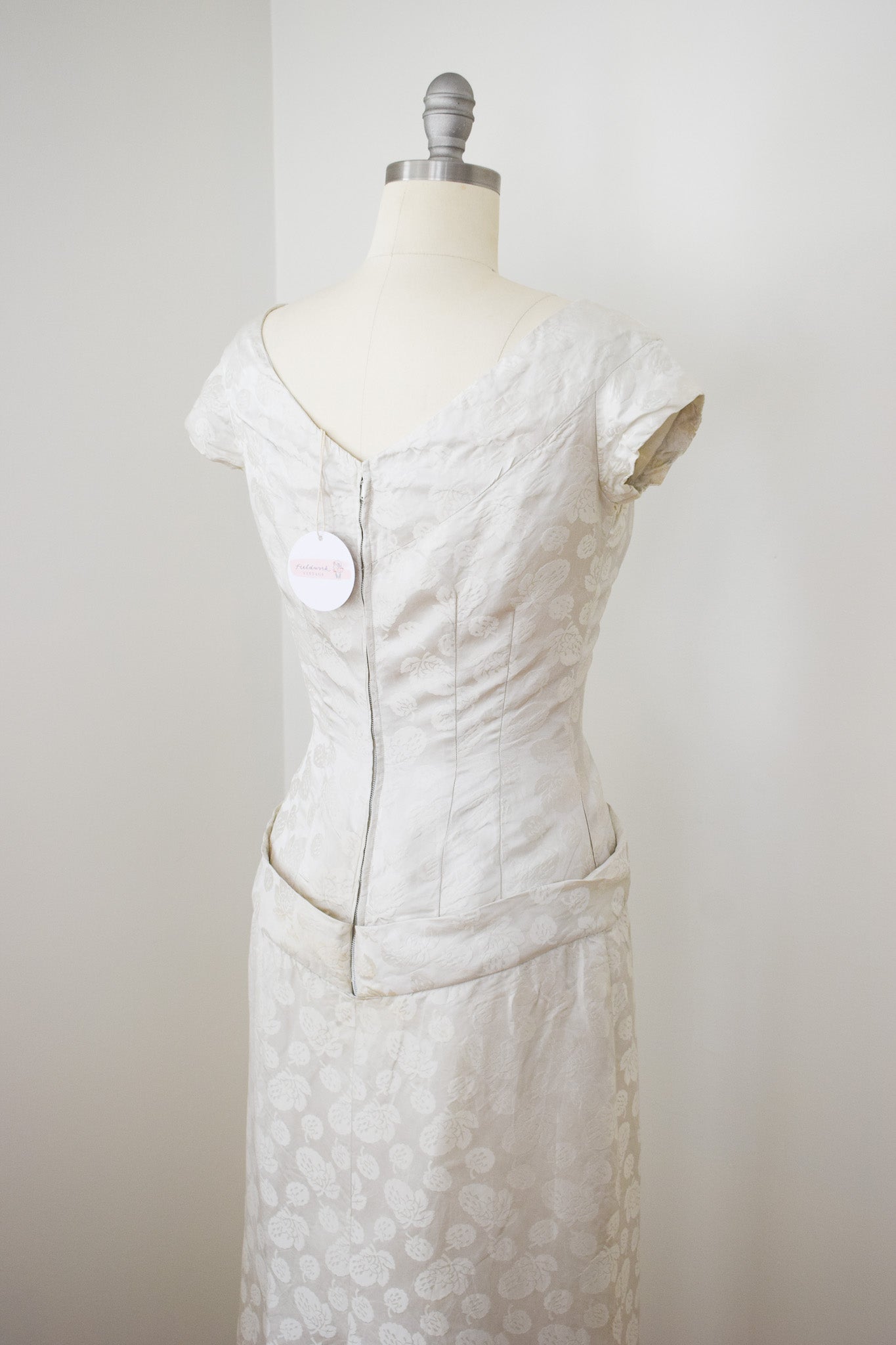 1950s/1960s Silk Dress by Adele Simpson | S/M