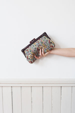 1970s Tapestry Fabric Clutch