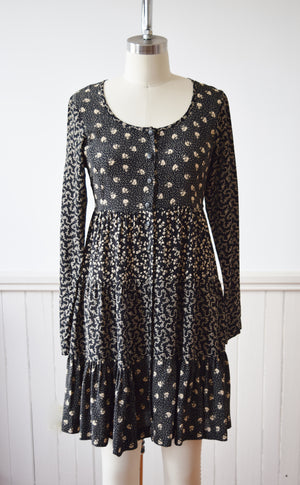 Betsey Johnson Mini Broom Skirt Dress | 1990s | XS/SP