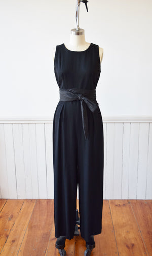 Basic Black Jumpsuit | M