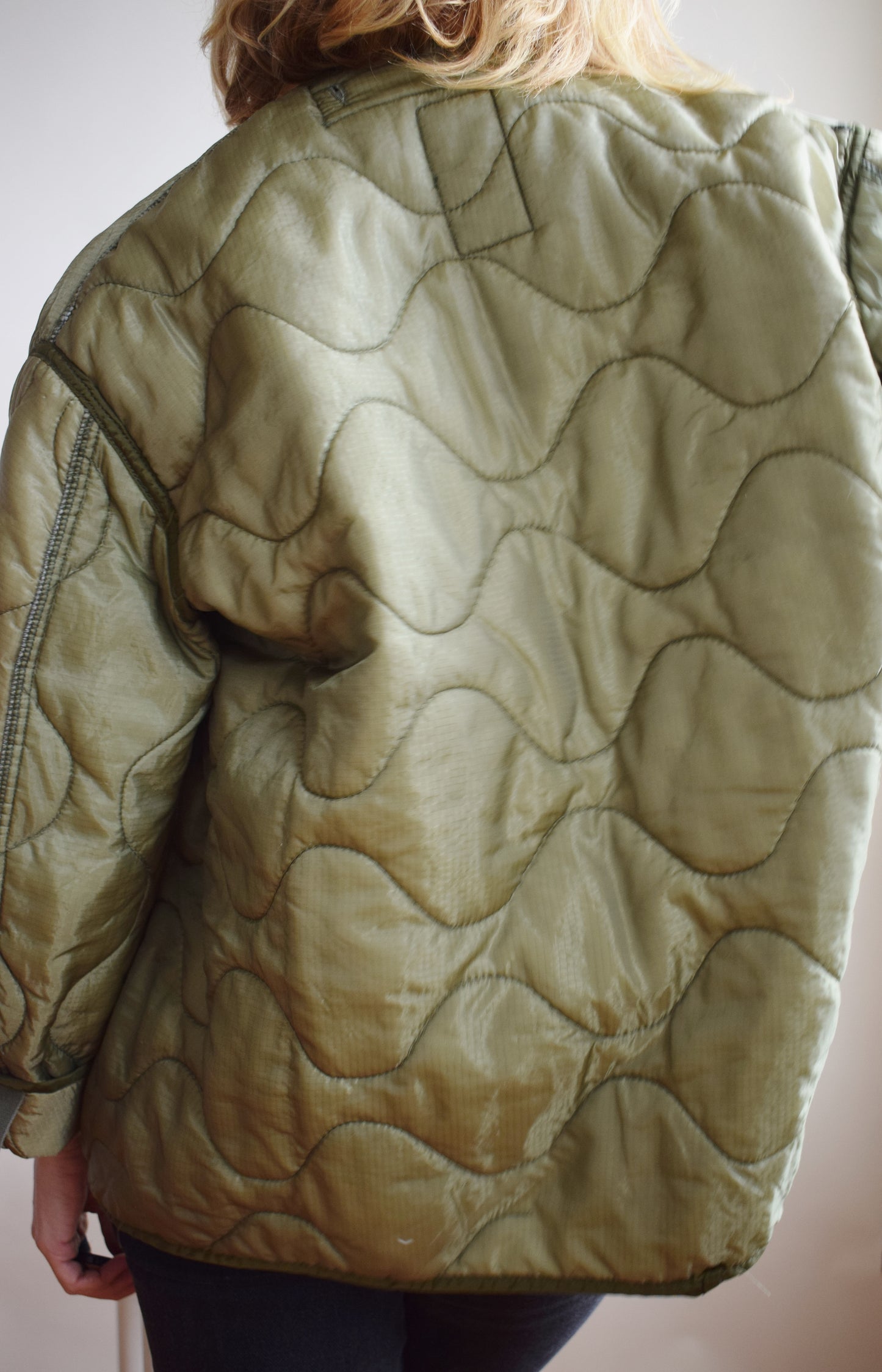 Vintage Military Liner Jacket | 1980s-90s| S/M/L | 2