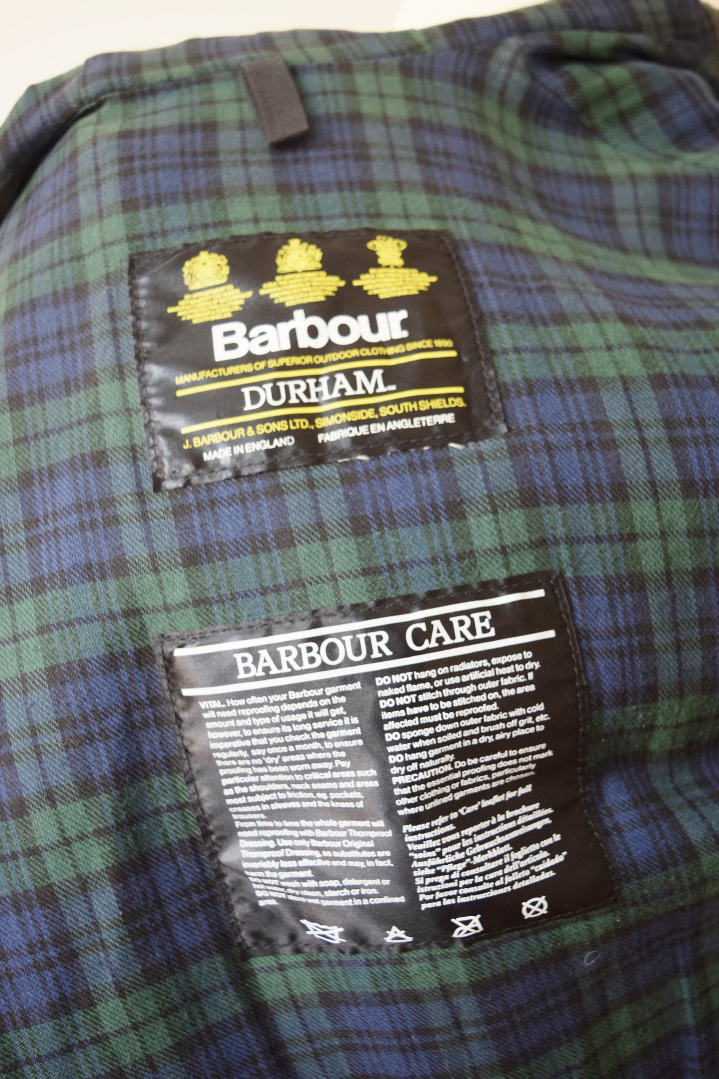 1990s Barbour Durham Jacket | M