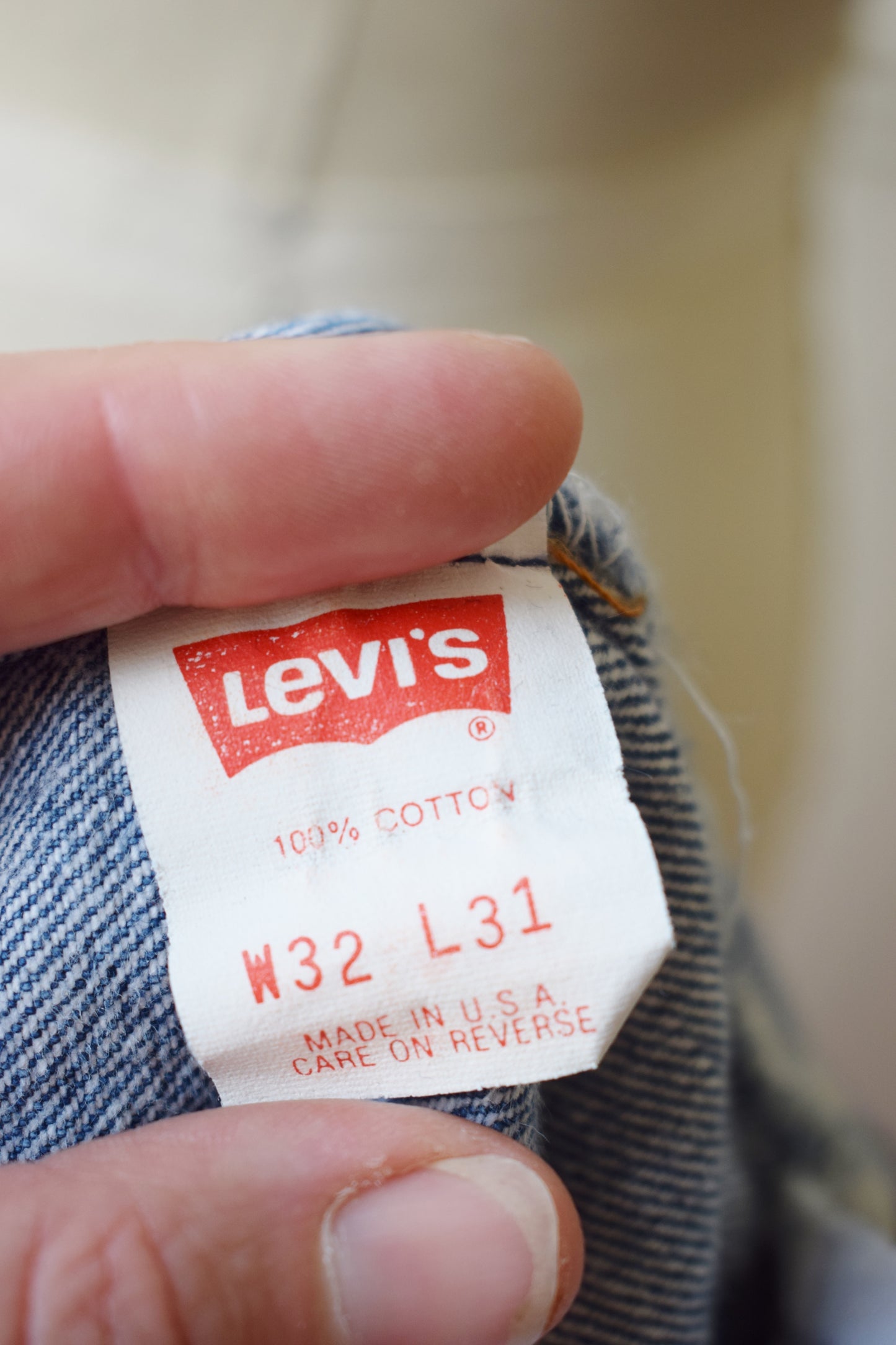Vintage Levi 501s | Medium Wash | 31" waist