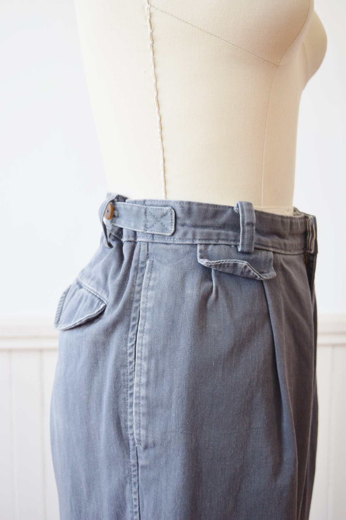 1980s Calvin Klein Workwear Inspired Pants | 26-29" waist