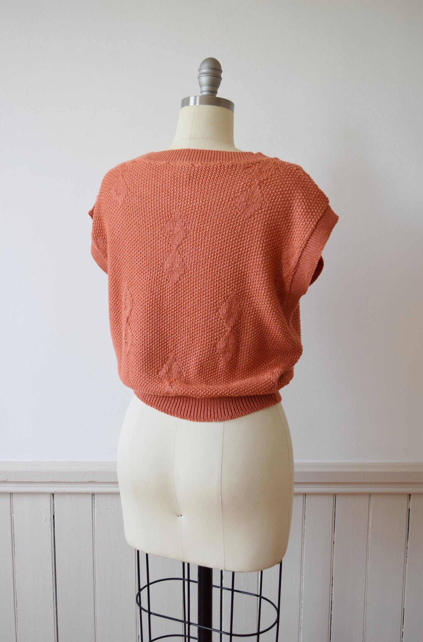 1980s Clay Knit Top