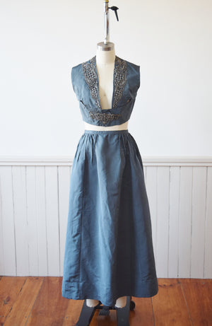 Edwardian Skirt and Vest Set | XS