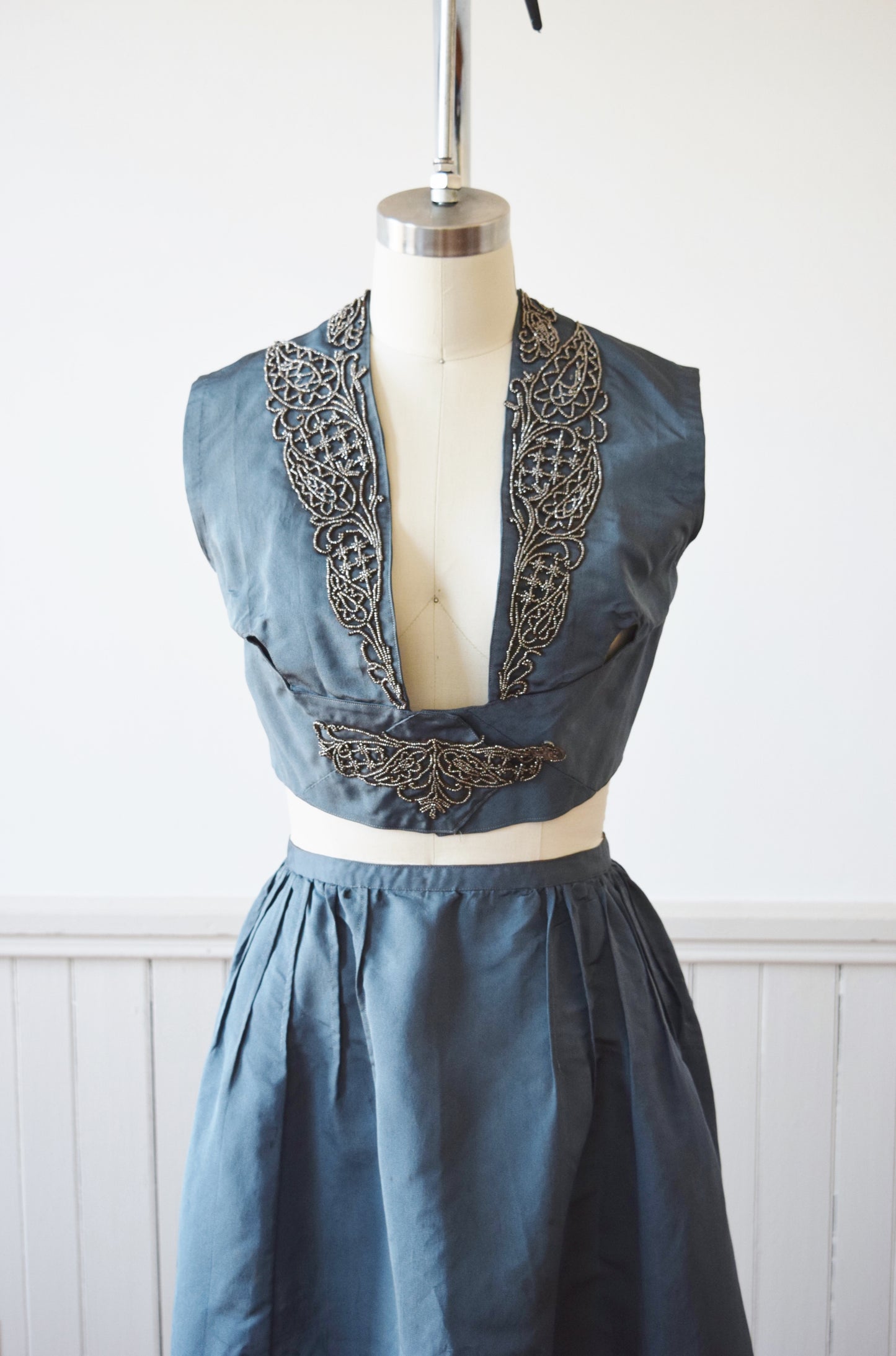 Edwardian Skirt and Vest Set | XS