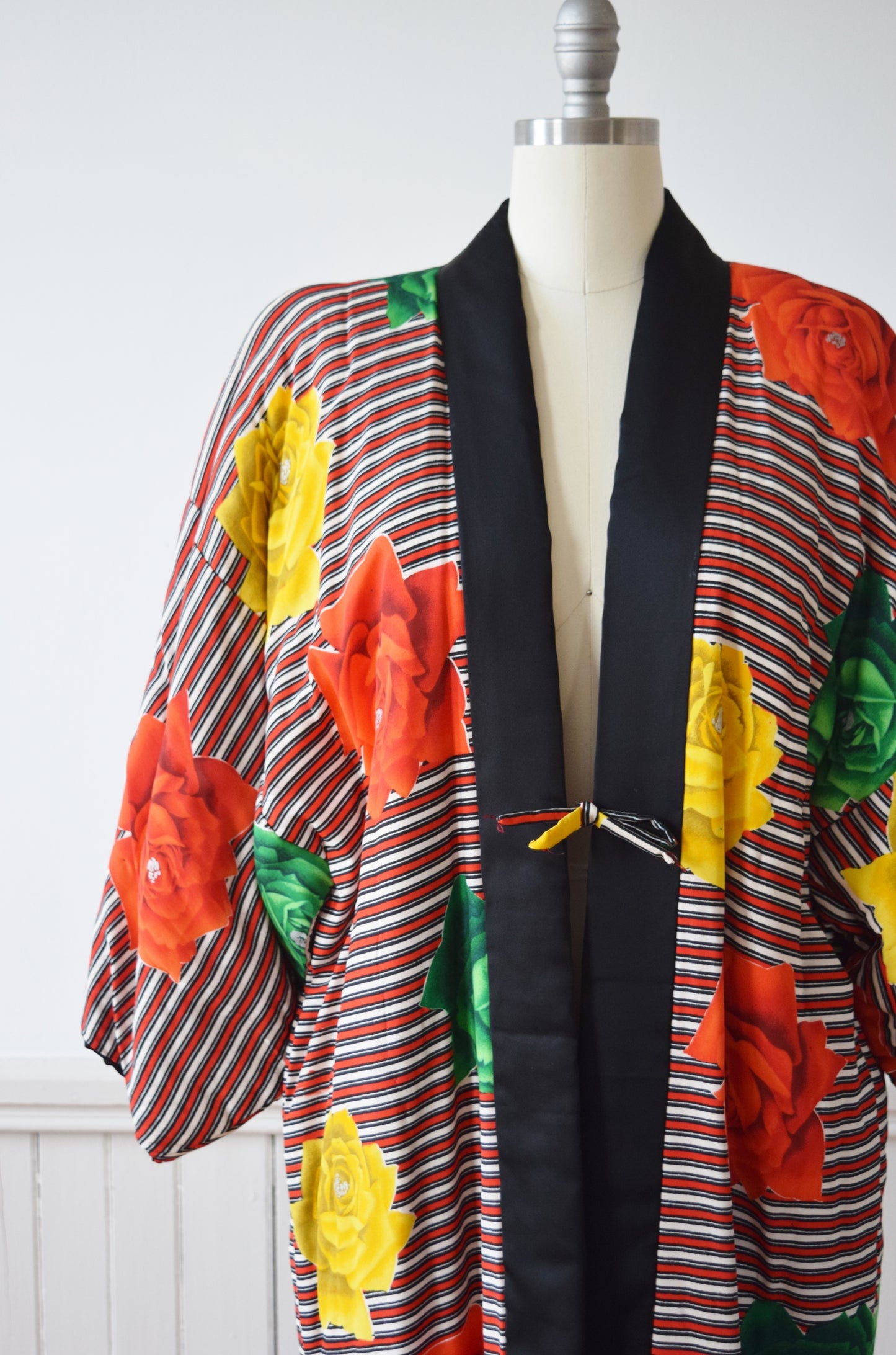 Pop Art Hanten | Quilted Japanese Wrapper / Jacket | L-OS