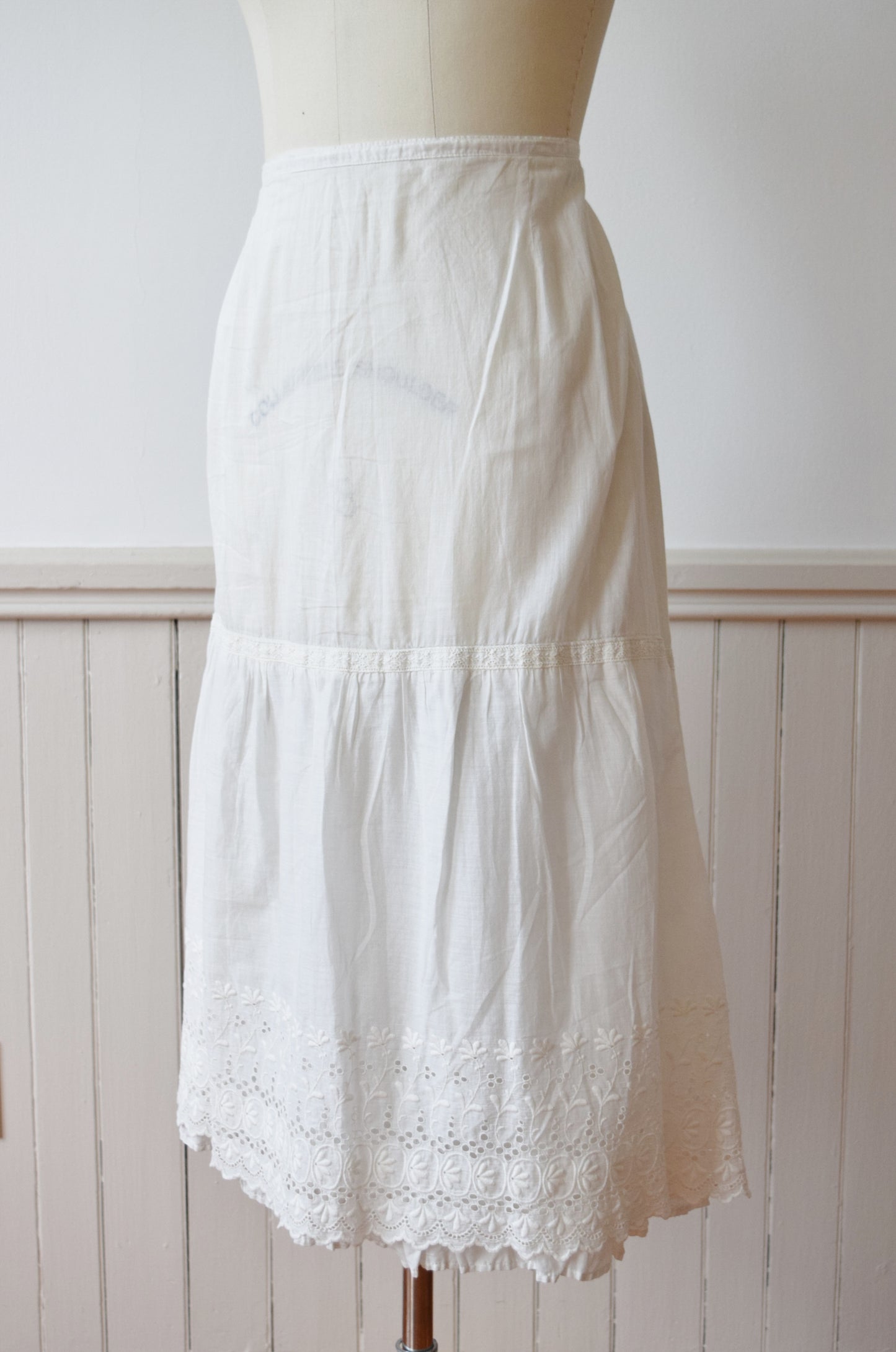 Antique Cotton Petticoat | Prairie Skirt